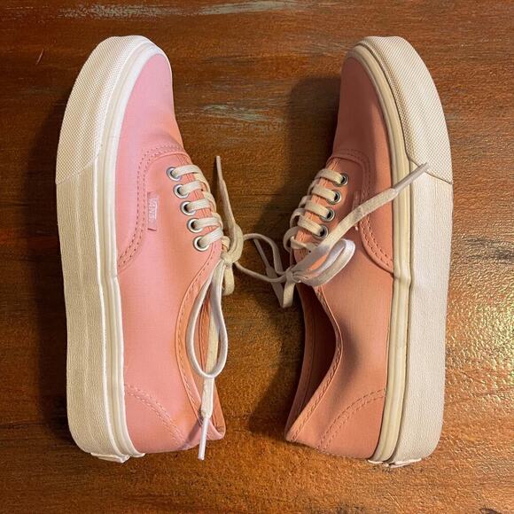 Vans Women's Authentic Slim Brushed Twill Sneakers Size 5 - Picture 8 of 10